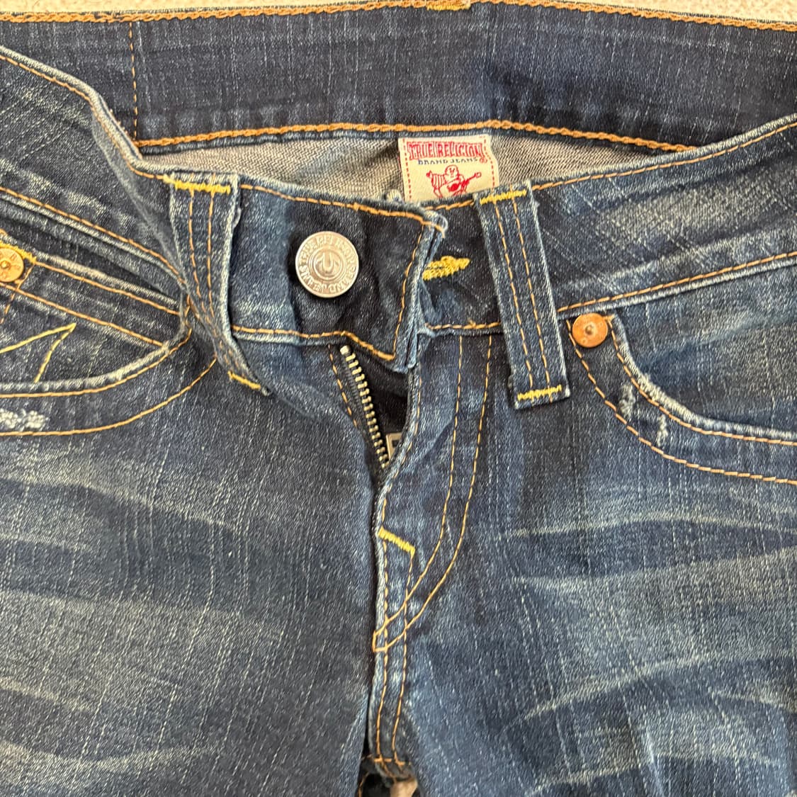 트루릴리전 true Religion 28 데님 청바지 상품이미지3