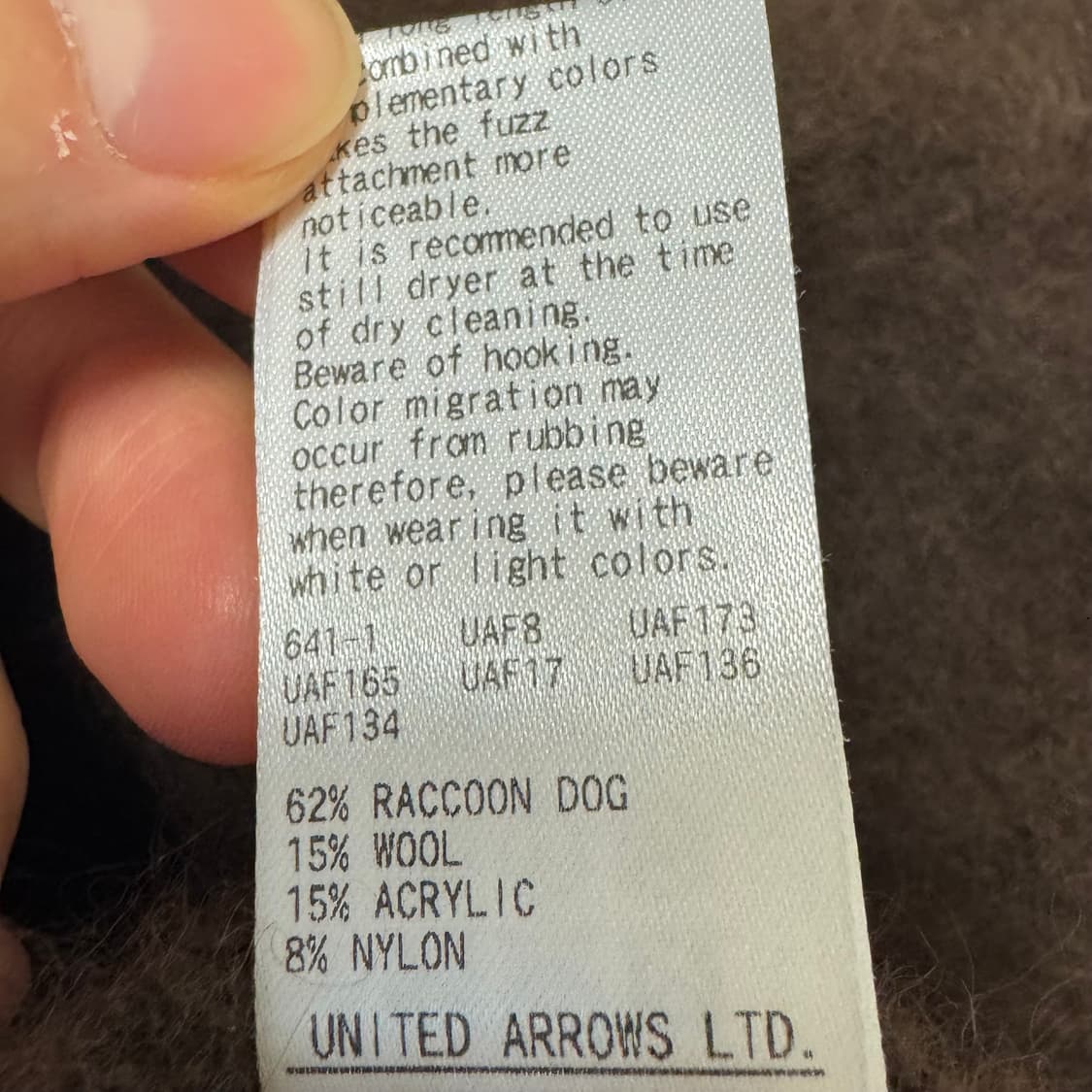 BEAUTY&YOUTH 브이넥 브라운니트 상품이미지4