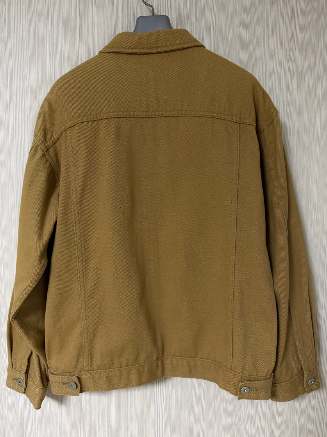 파르티멘토 피치 스킨 트윌 자켓 카멜 M 새상품급 상품이미지2