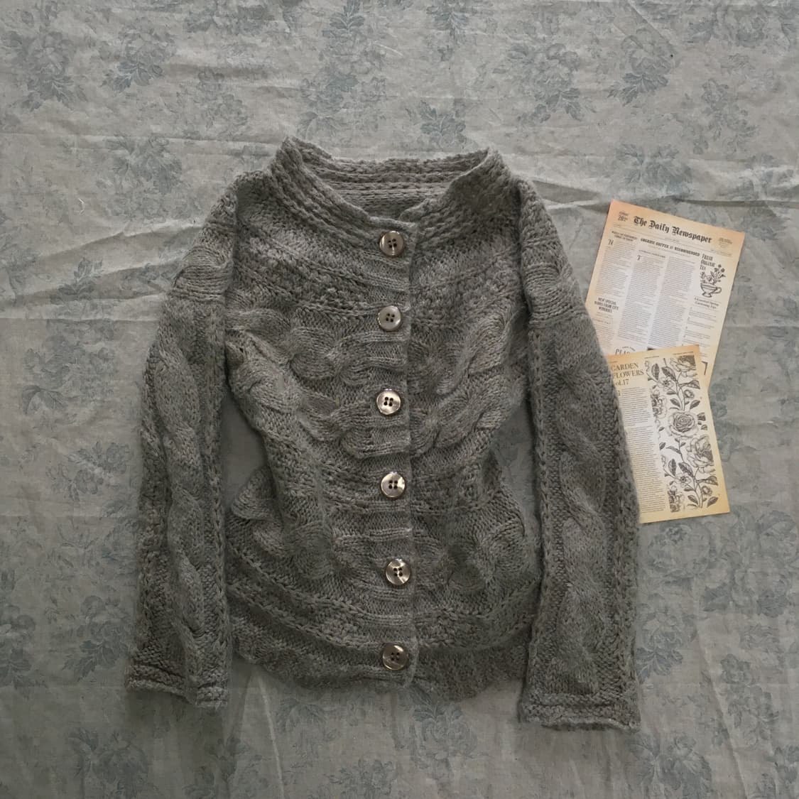 made in italy handmade cocoa beige knit  상품이미지1
