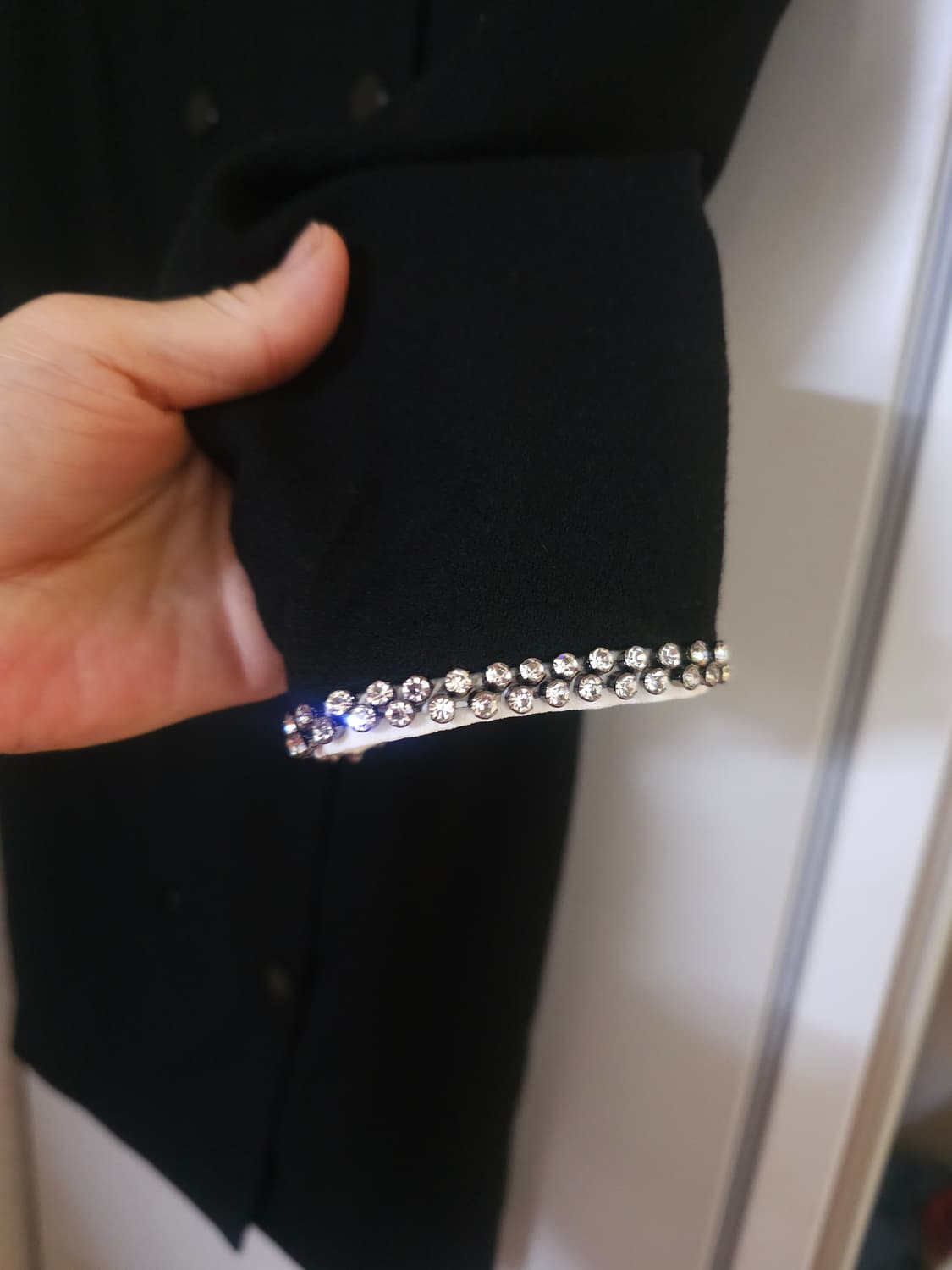 모조에스핀 울 더블버튼 원피스 상품이미지3