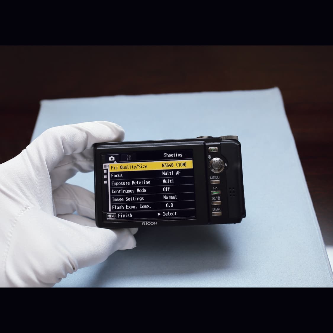 레어<준민트급> 리코 R10 (r8) 블랙  빈티지 디카 상품이미지7