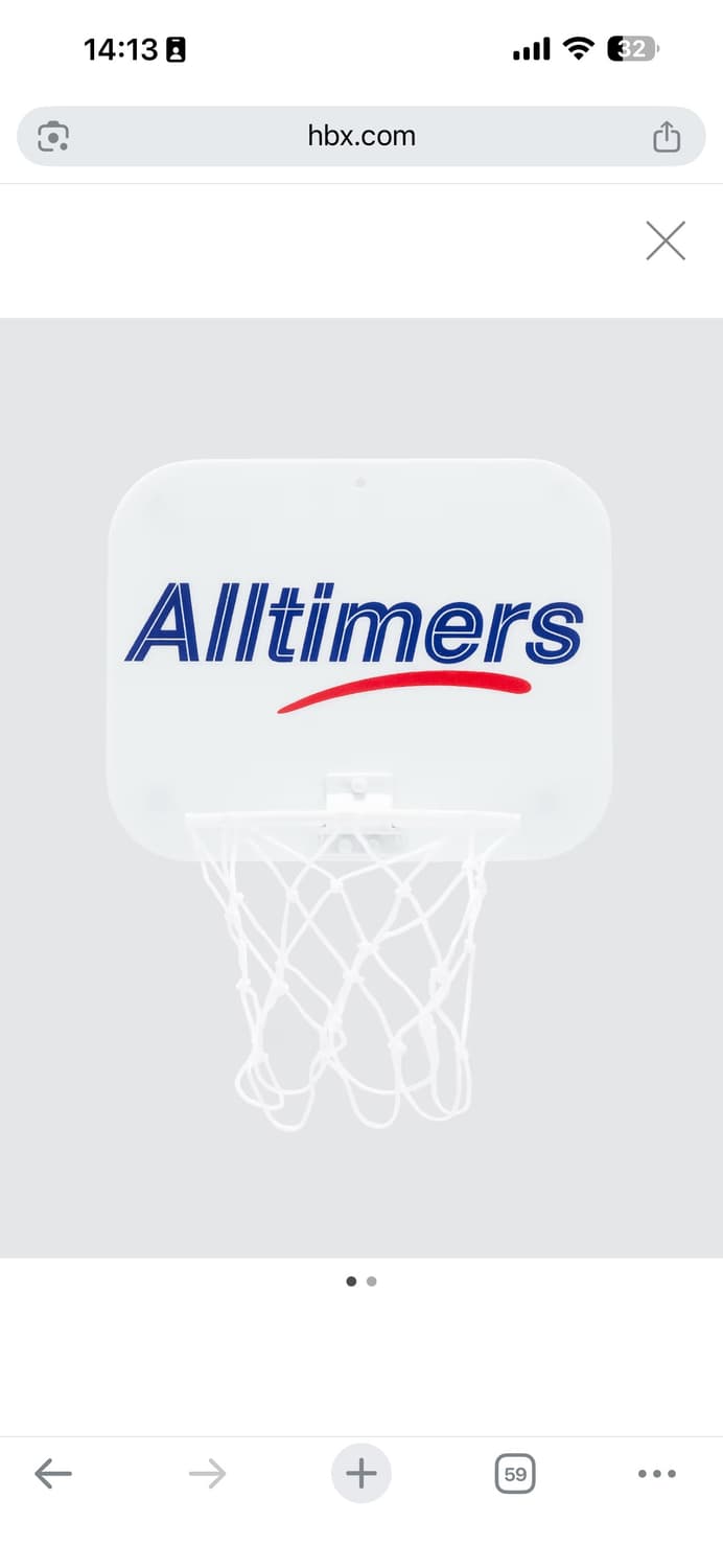 (새상품) Alltimers 미니 농구대 상품이미지1