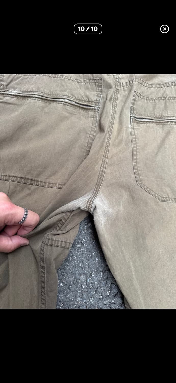 Stussy 90s 스투시 립스탑 피그먼트 카고 팬츠 상품이미지10