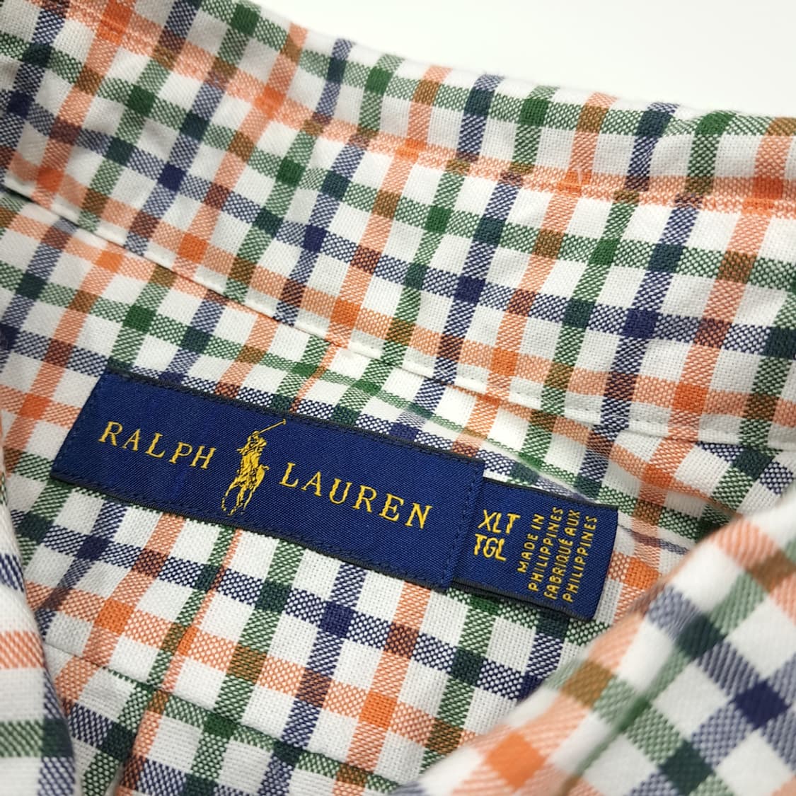 CL795 XLT 폴로 클래식 체크 멀티 포니 셔츠 남방 상품이미지3