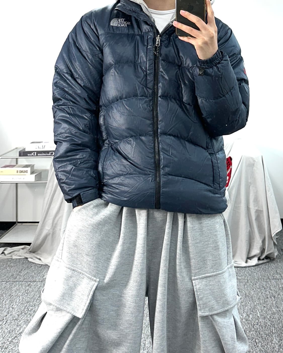 노스페이스 써밋시리즈 경량패딩 S 상품이미지3