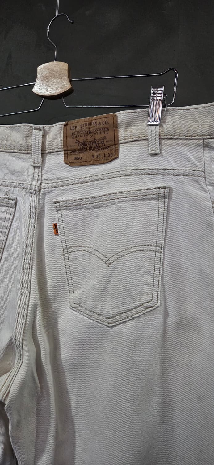 90's Levi's 550 - Orange - Made in U.S.A 상품이미지6