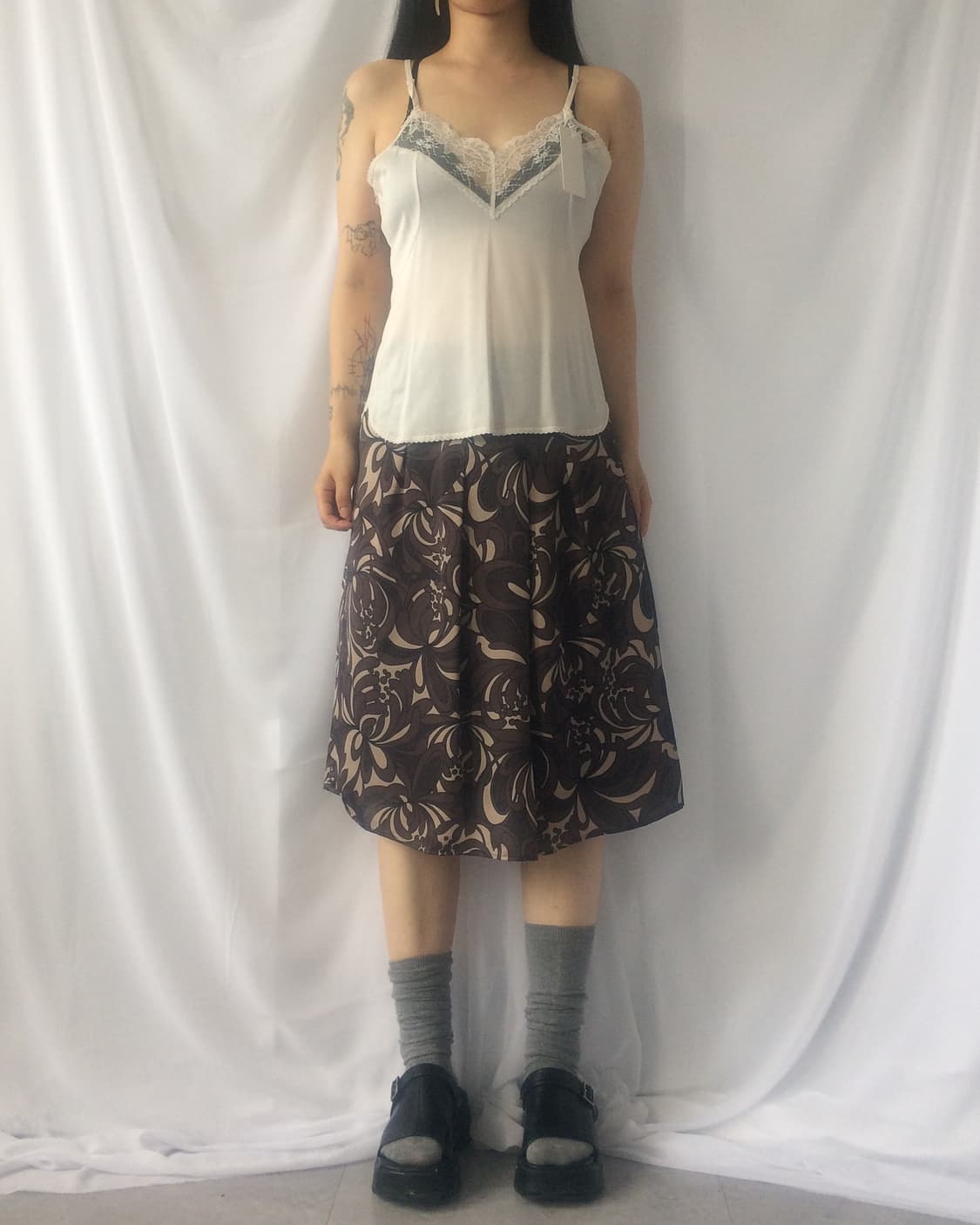 Lace point slip sleeveless 상품이미지4