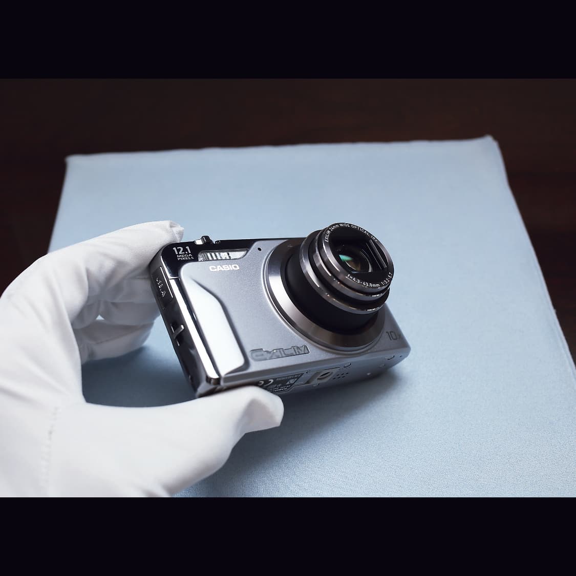레어<준 민트급><메이크업> 카시오 엑슬림 H10 실버 빈티지 디카 상품이미지4