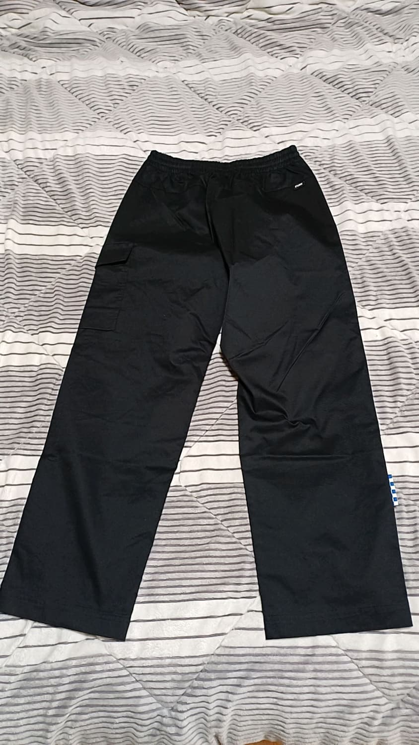 피파 와이드 블랙카고팬츠 28인치 기장98 상품이미지6