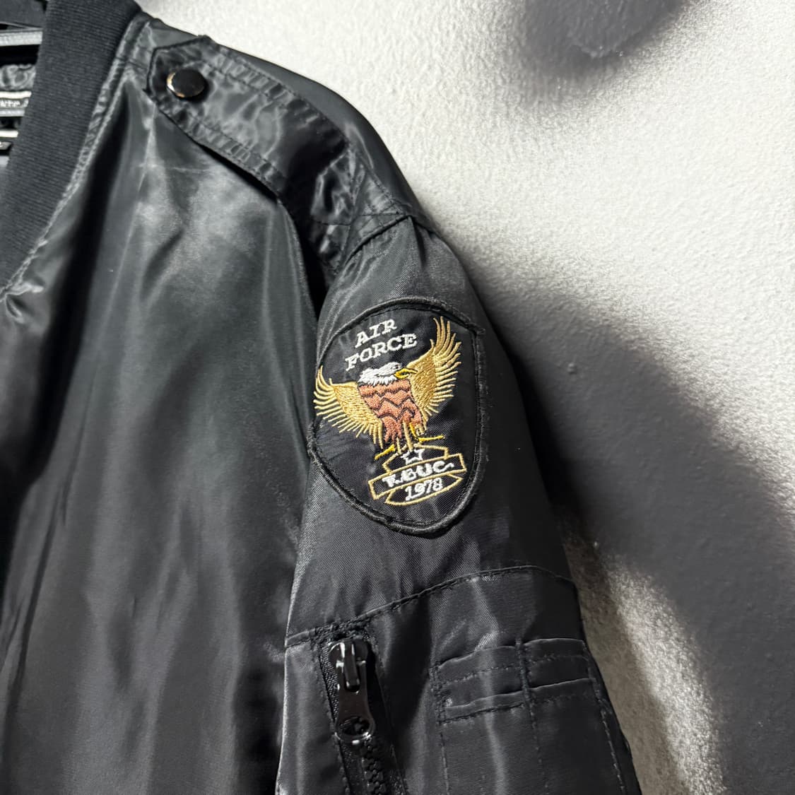 T-Buc US Air force 패치 ma-1 플라이트 봄버 자켓 상품이미지6