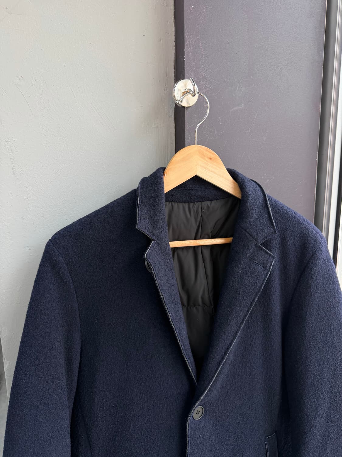 95~100/ 알레그리 구스다운 패딩 코트자켓 상품이미지4