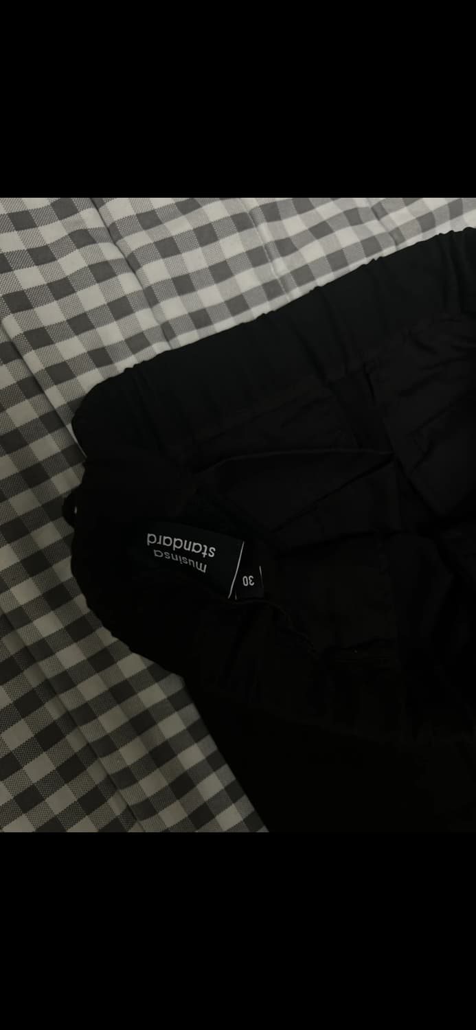 무신사스탠다드 이지밴딩 트랙슬랙스 30 상품이미지3