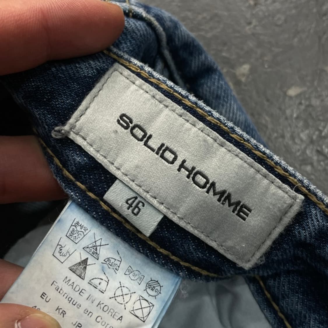 30 솔리드옴므 청바지  상품이미지3