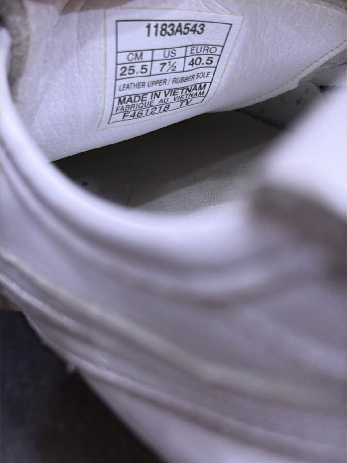 오니츠카타이거 멕시코66 SD 화이트 스니커즈 255 상품이미지9