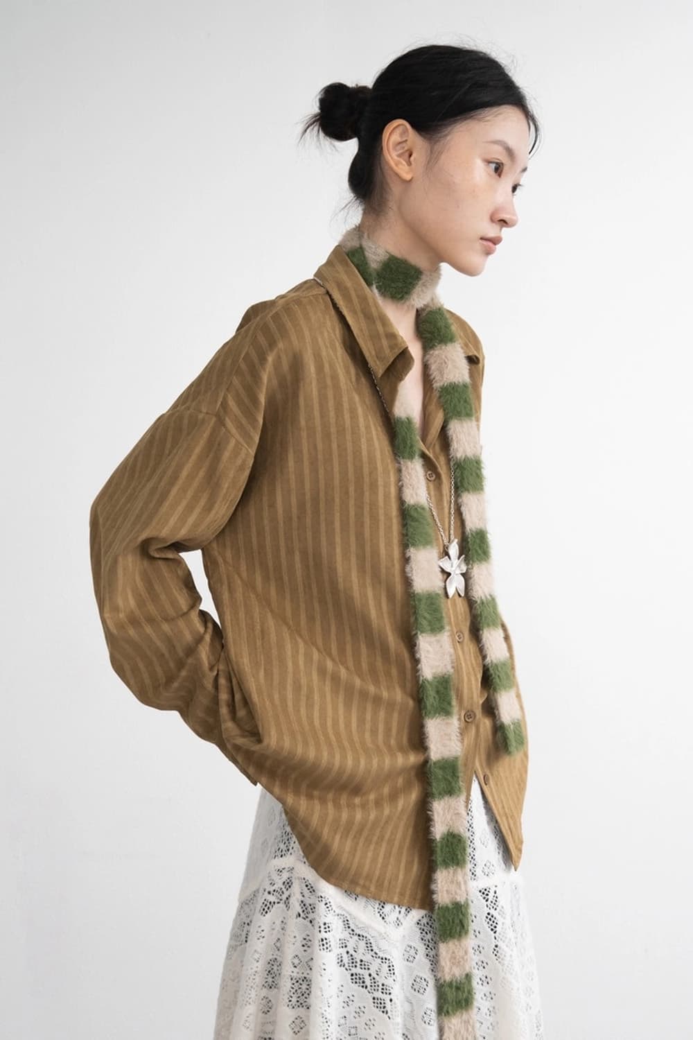 picky society 피키 소사이어티 셔츠 스카프 상품이미지2