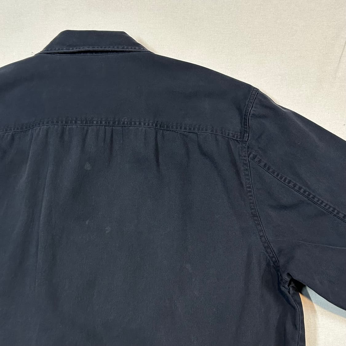 XXL) 리바이스 흑청 투포켓 워크 데님 셔츠 자켓 T버튼 타입 상품이미지6