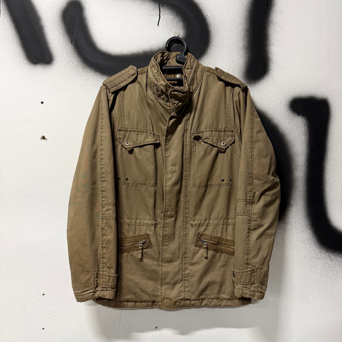 VTG 빈티지 밀리터리 히든 후드 M65 필드 자켓 상품이미지1