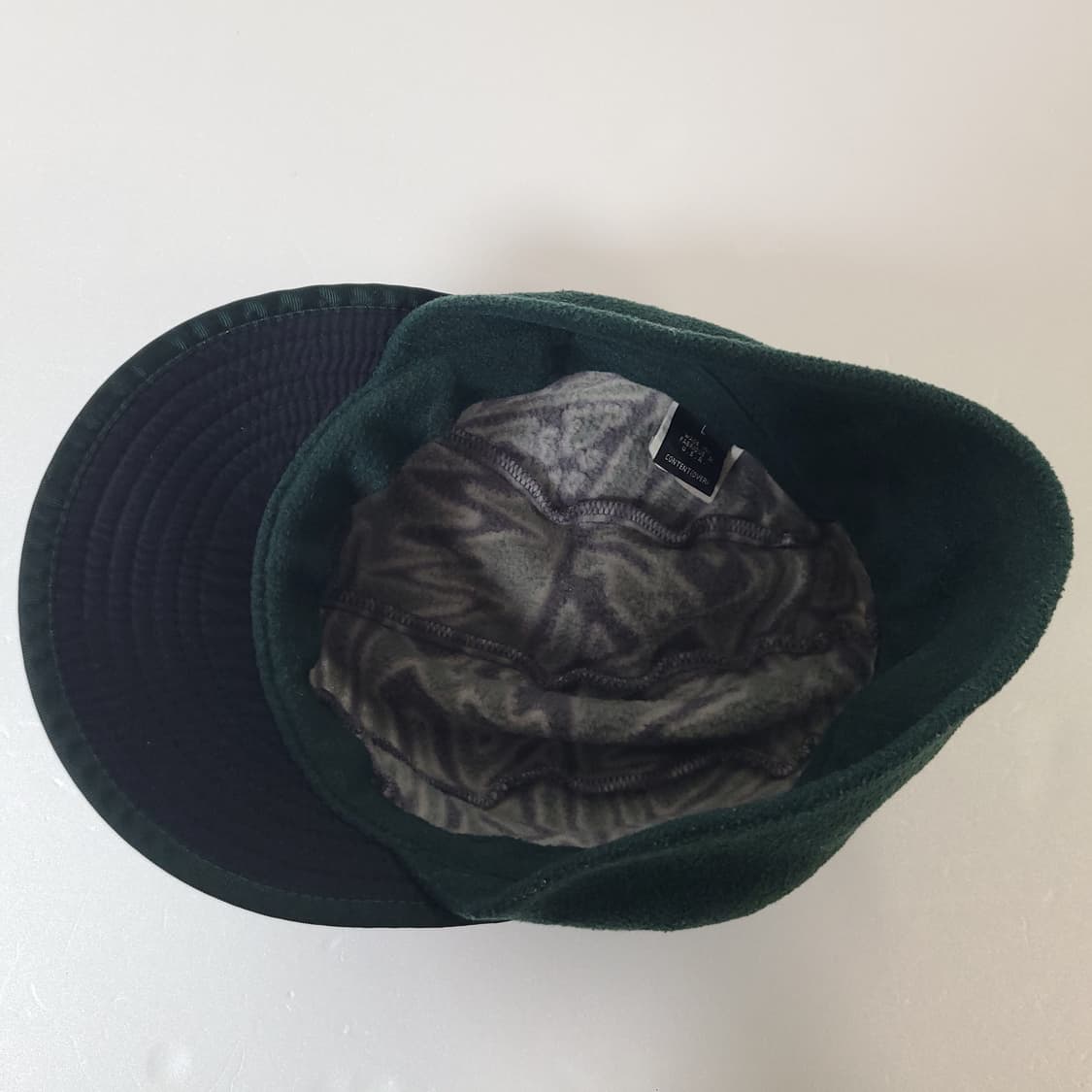 90s USA 파타고니아 빈티지 플리스 신칠라 덕빌캡 이어플랩 모자 상품이미지9