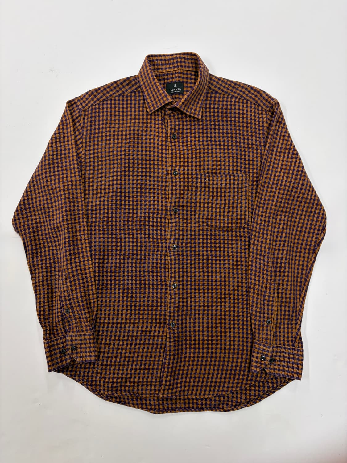 랑방컬렉션 빈티지 체크셔츠 상품이미지1