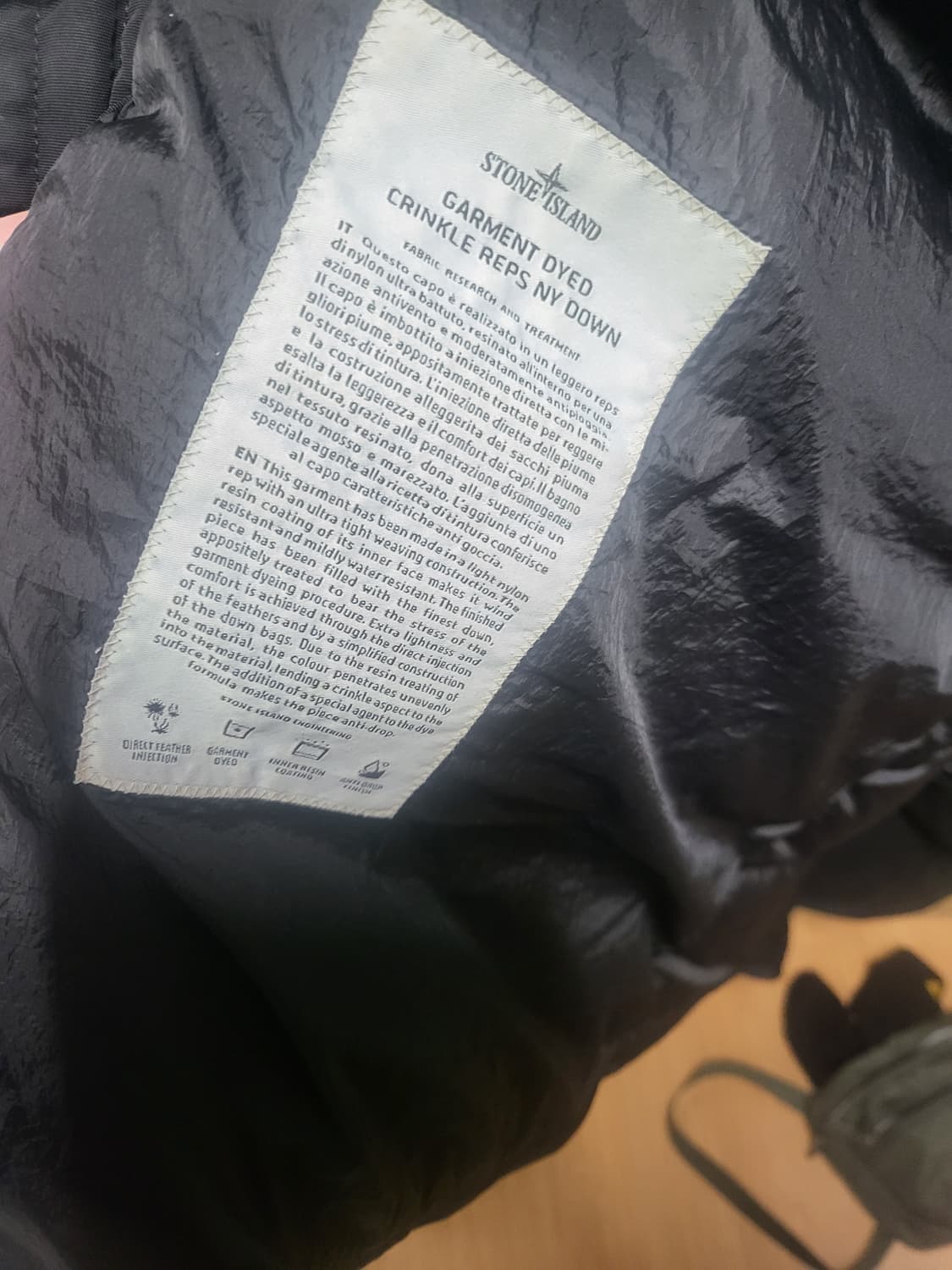 스톤아일랜드 롱패딩 s 상품이미지4