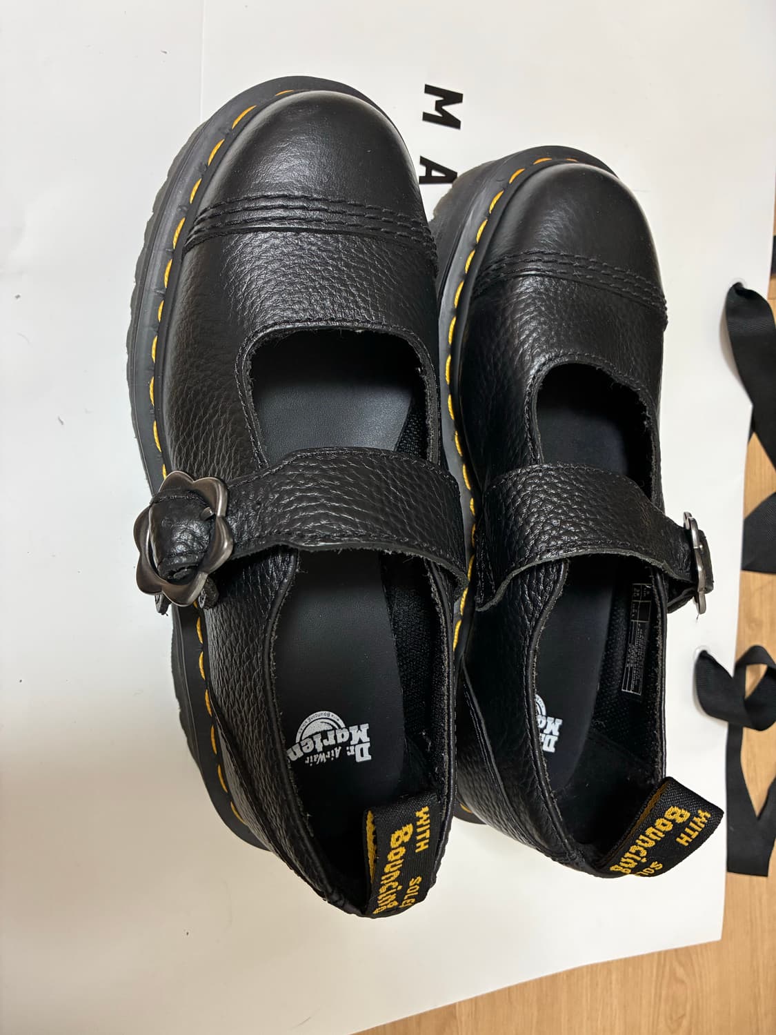 닥터마틴 아디나 쿼드 로퍼 블랙 상품이미지1