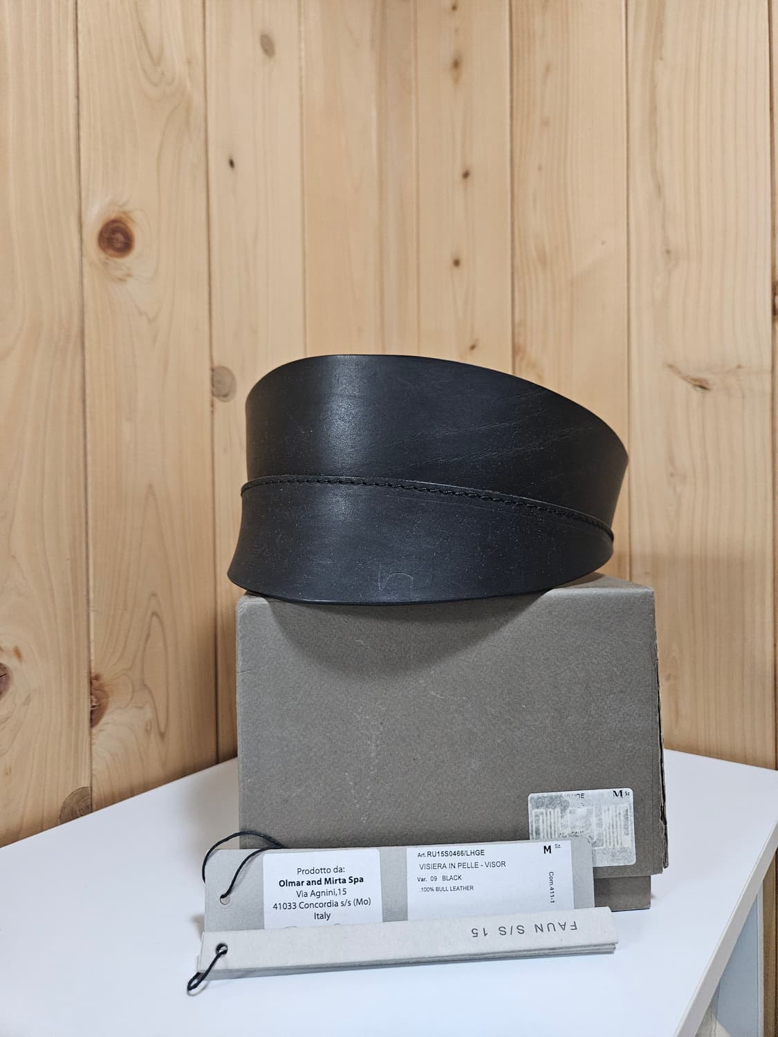 [M]  릭오웬스 바이저 상품이미지1