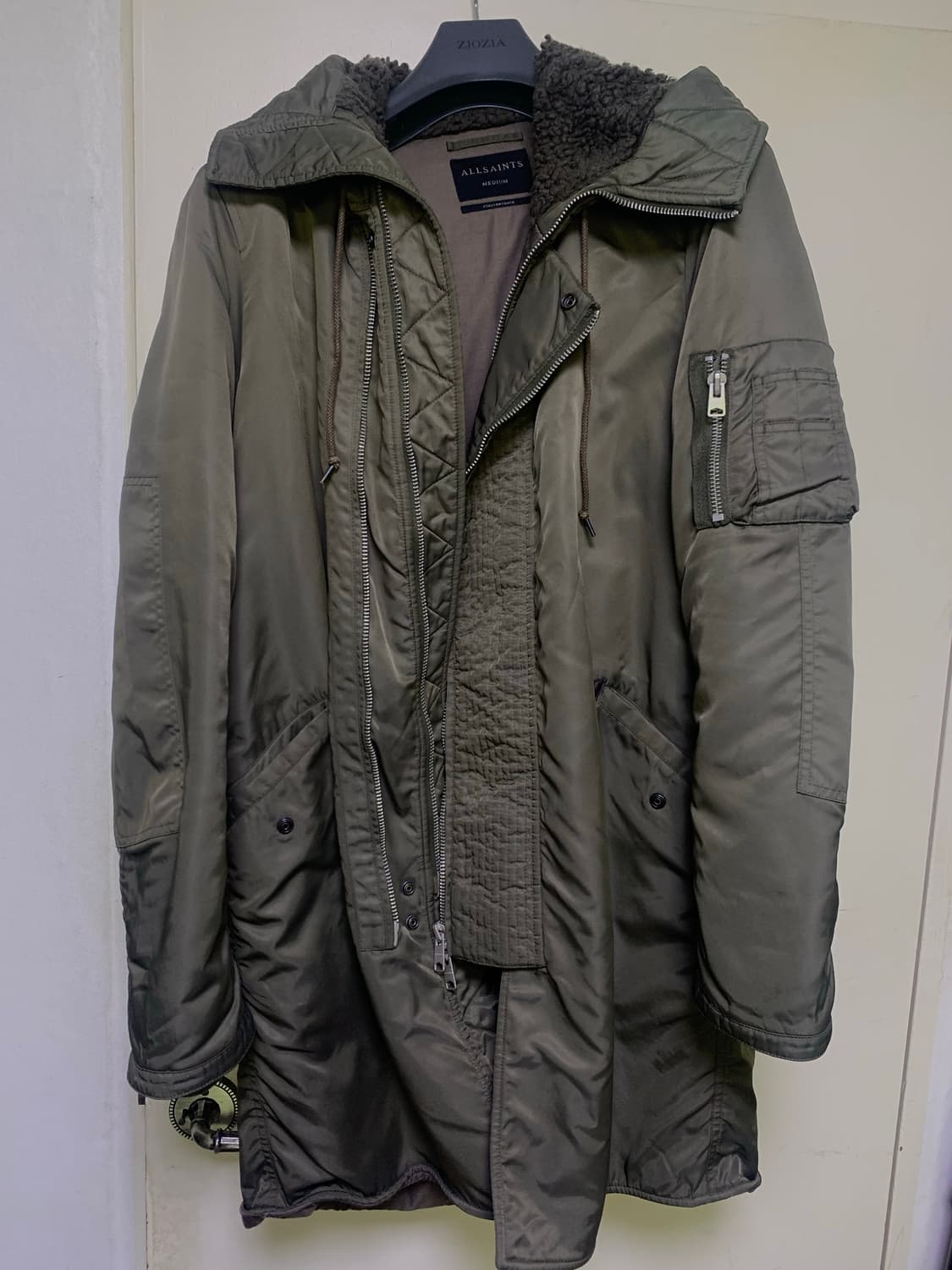 Allsaints 빈티지 야상코트 상품이미지1