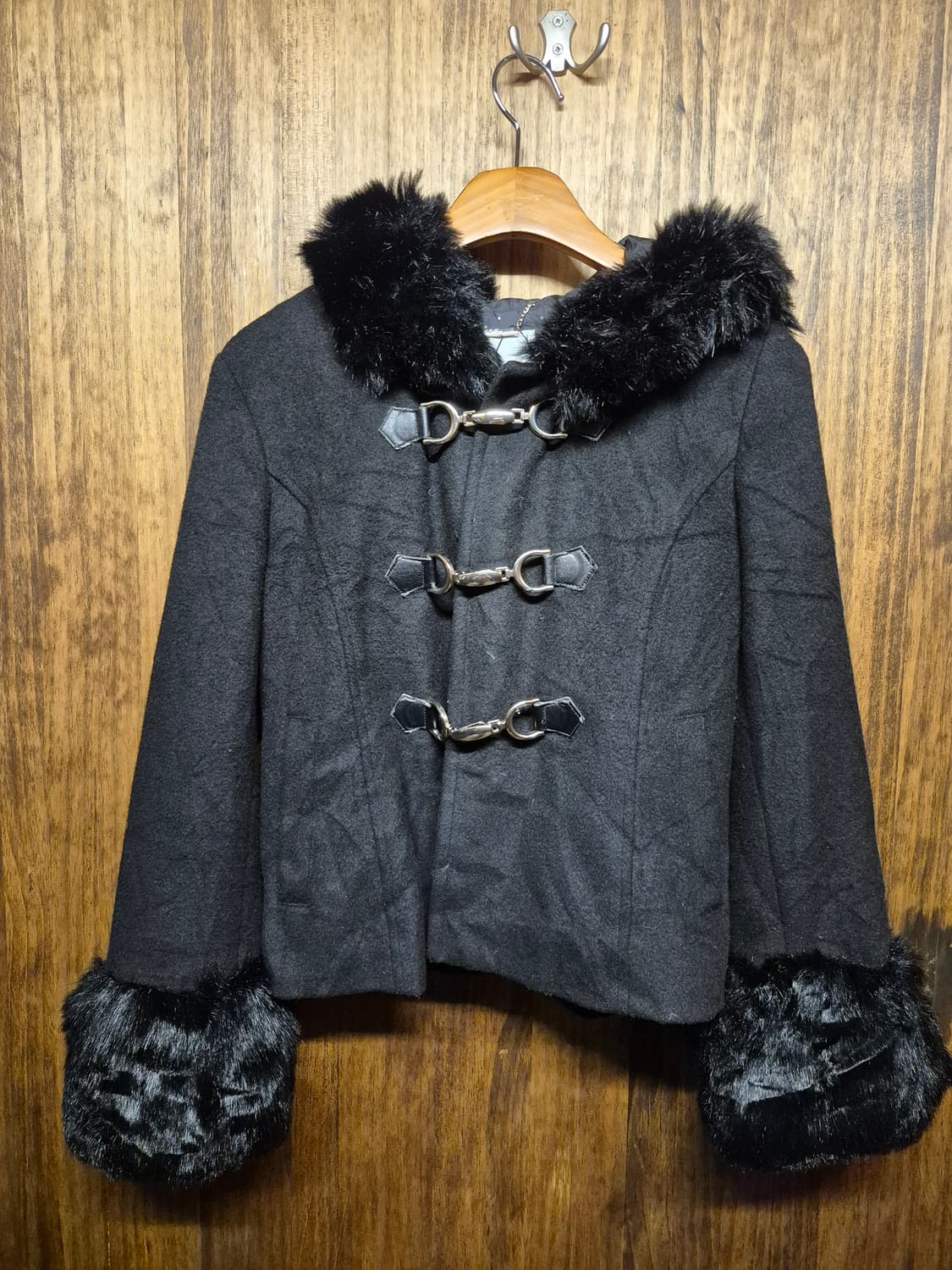 CECIL McBee fur short coat 상품이미지4