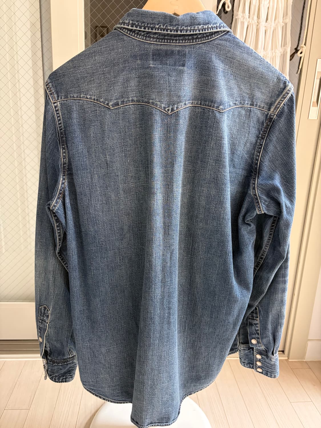 RRL 슬림핏 웨스턴 셔츠  상품이미지2