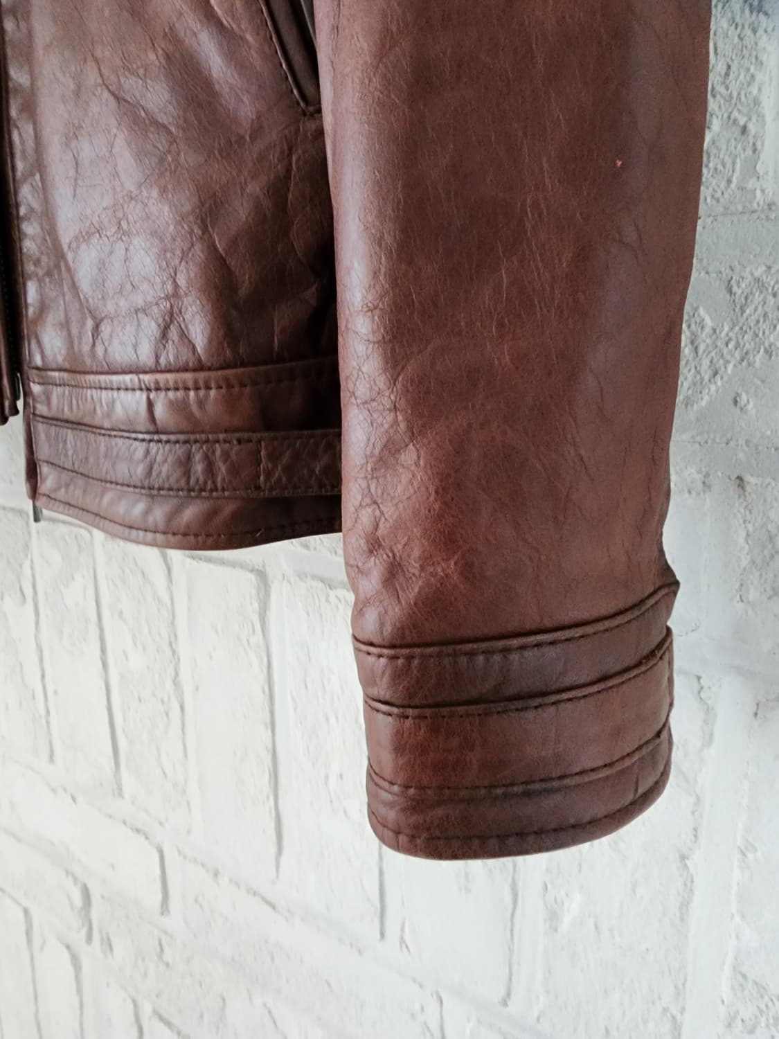 마시모두띠 가죽 점퍼 상품이미지2