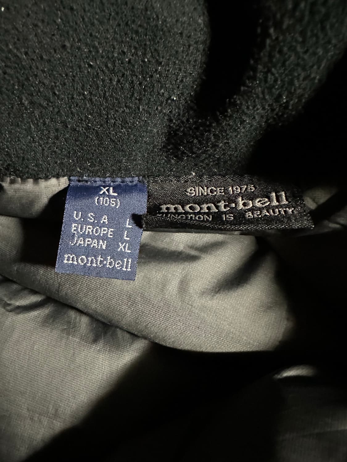 몽벨 ex900 퍼텍스 퀀텀 패딩 블랙 xl 상품이미지6