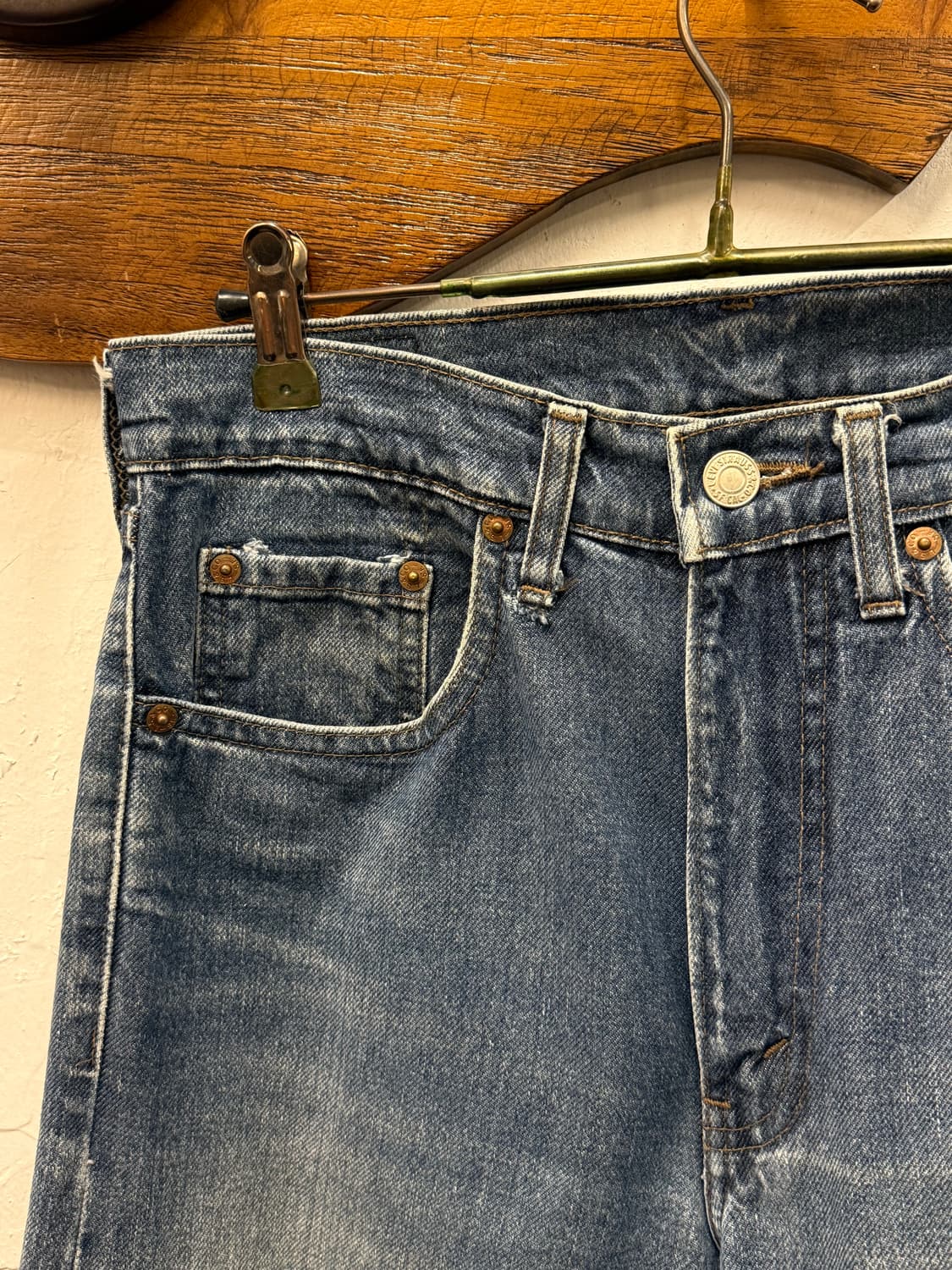 90s Japan Levi's 509 Straight Denim Pant 상품이미지6