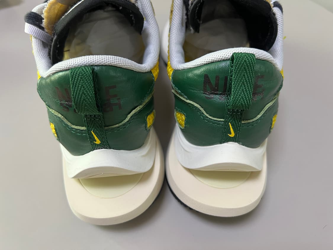 나이키 x 사카이 베이퍼와플 투어 옐로우 / 그린 250사이즈 US7 상품이미지6