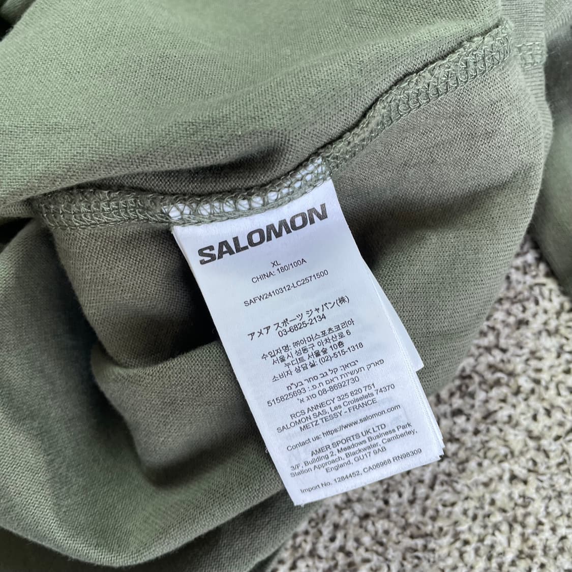 살로몬 롱슬리브 상품이미지4