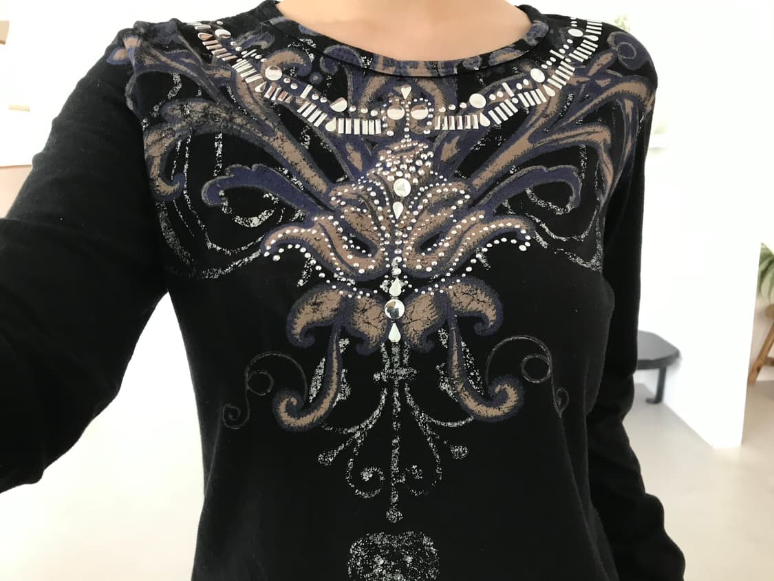 vintage pattern long sleeve 상품이미지6