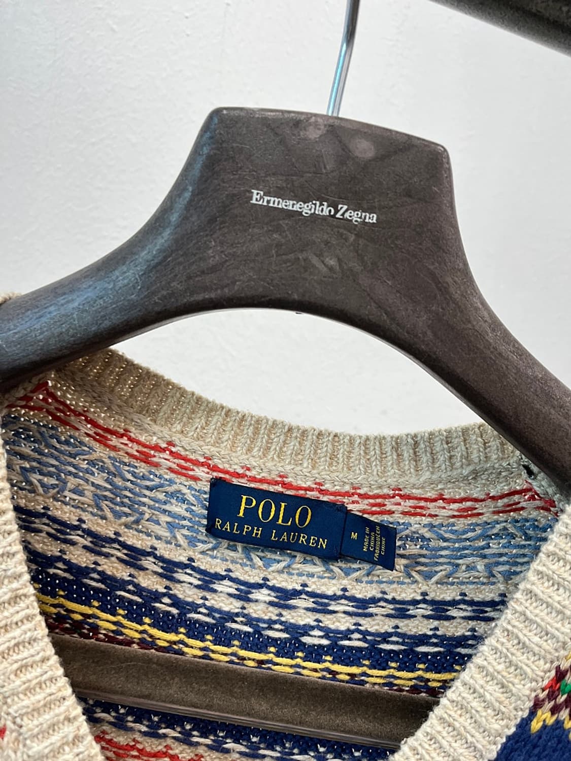 100) 폴로 크리켓 페어아일 베스트  상품이미지3