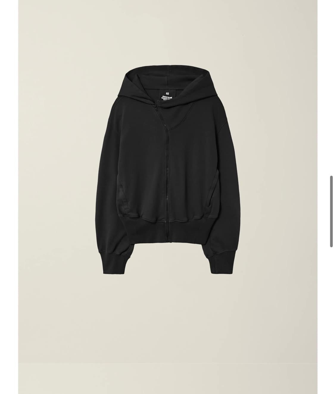 EE Garment Dyed Curved Hooded Zip Jaket  상품이미지1