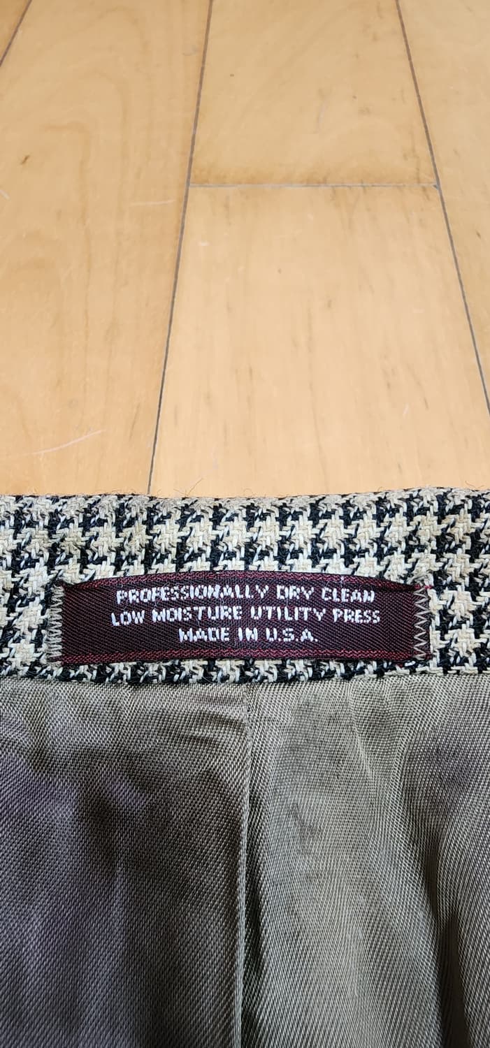베이지 컬러 3버튼 모직 자켓 3XL~4XL 상품이미지6