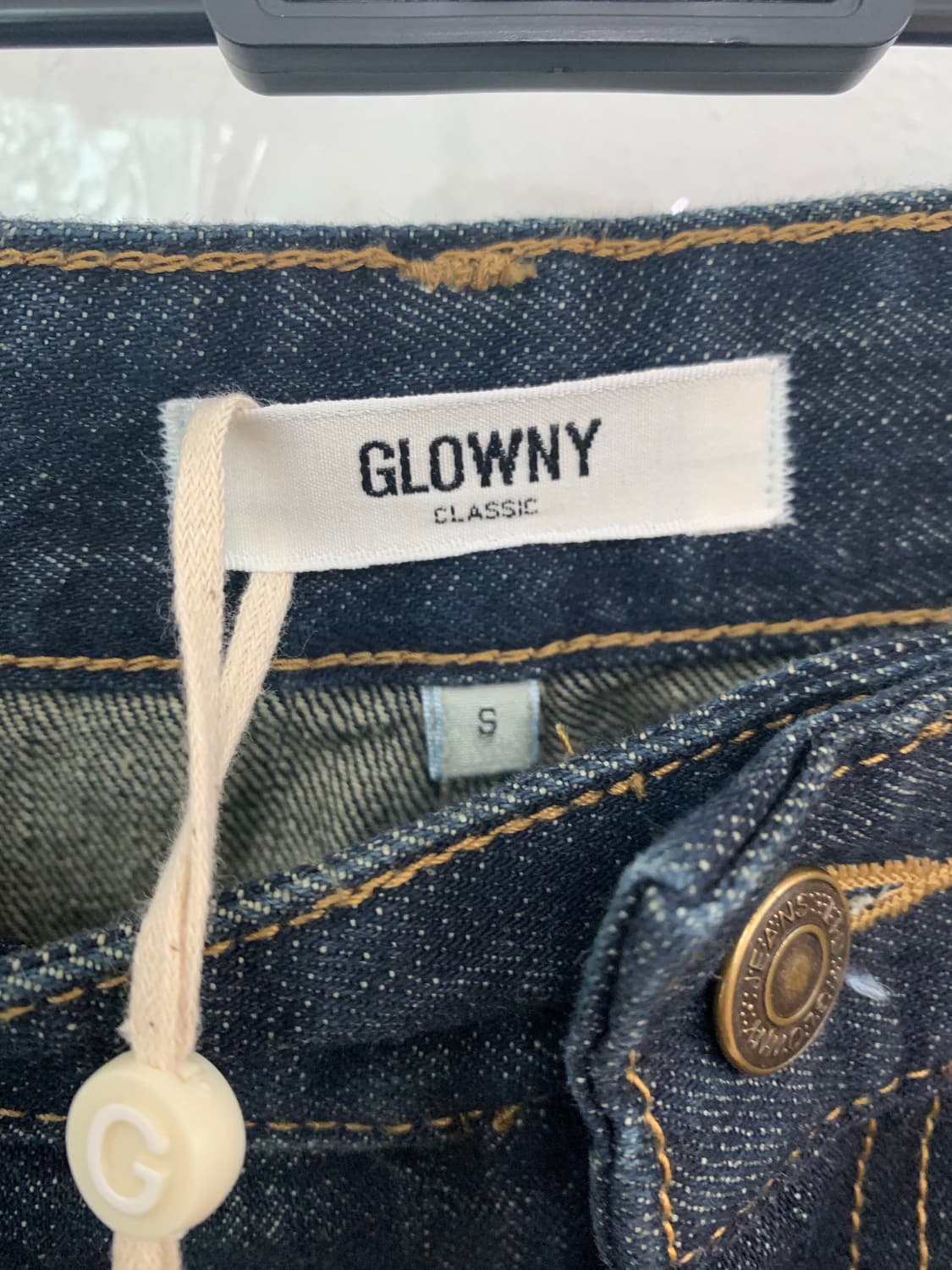 GLOWNY THE RODEO JEANS (DEEP BLUE) 상품이미지4