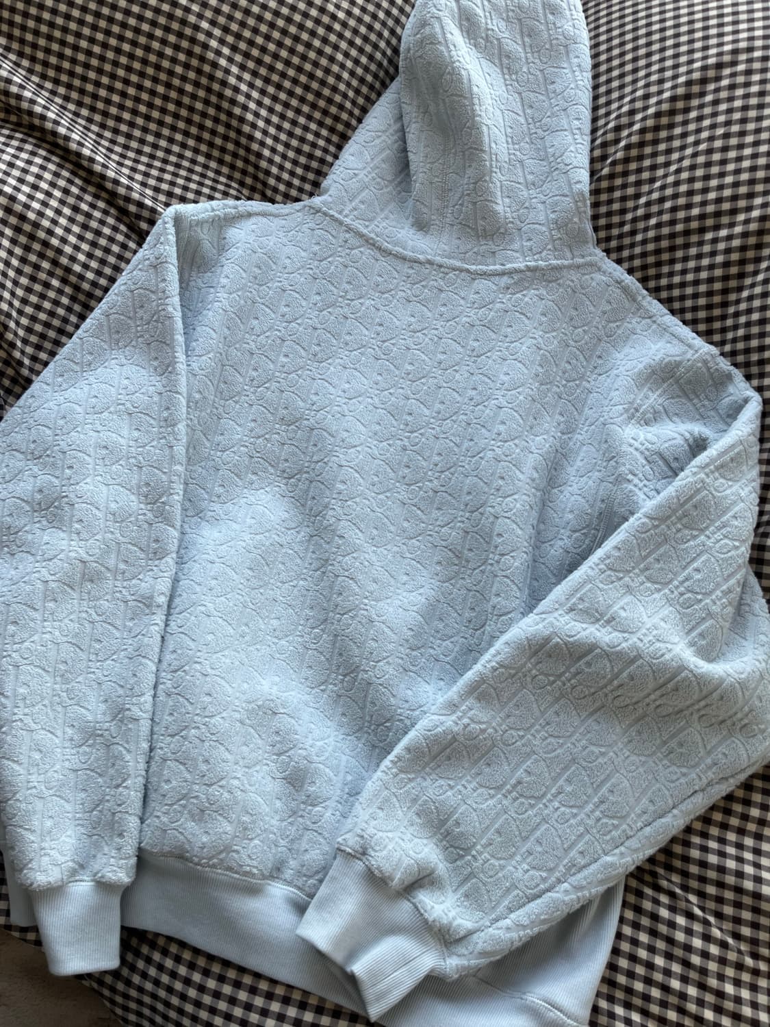 디올 / 테리후드 파스텔 민트 컬러 / XL 상품이미지4