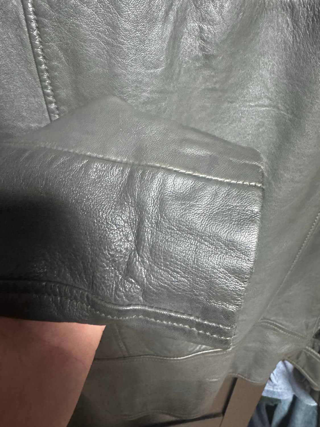 올세인츠 / 가죽자켓/ 다리오 바이커 /m 상품이미지3