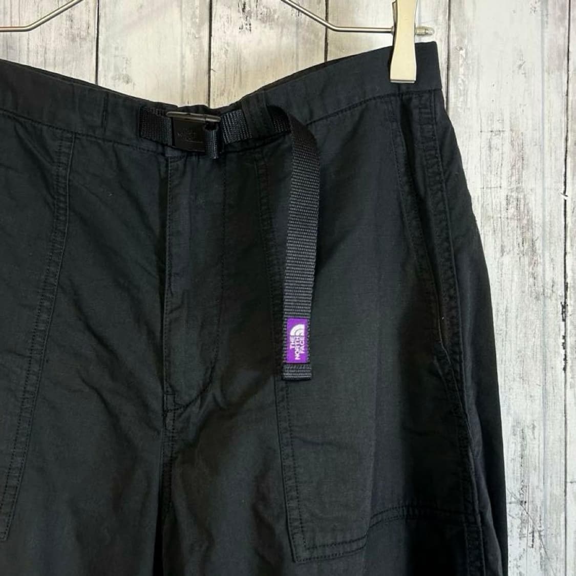 나나미카 X 노스페이스 퍼플라벨 립스탑 와이드 크롭 팬츠 상품이미지5