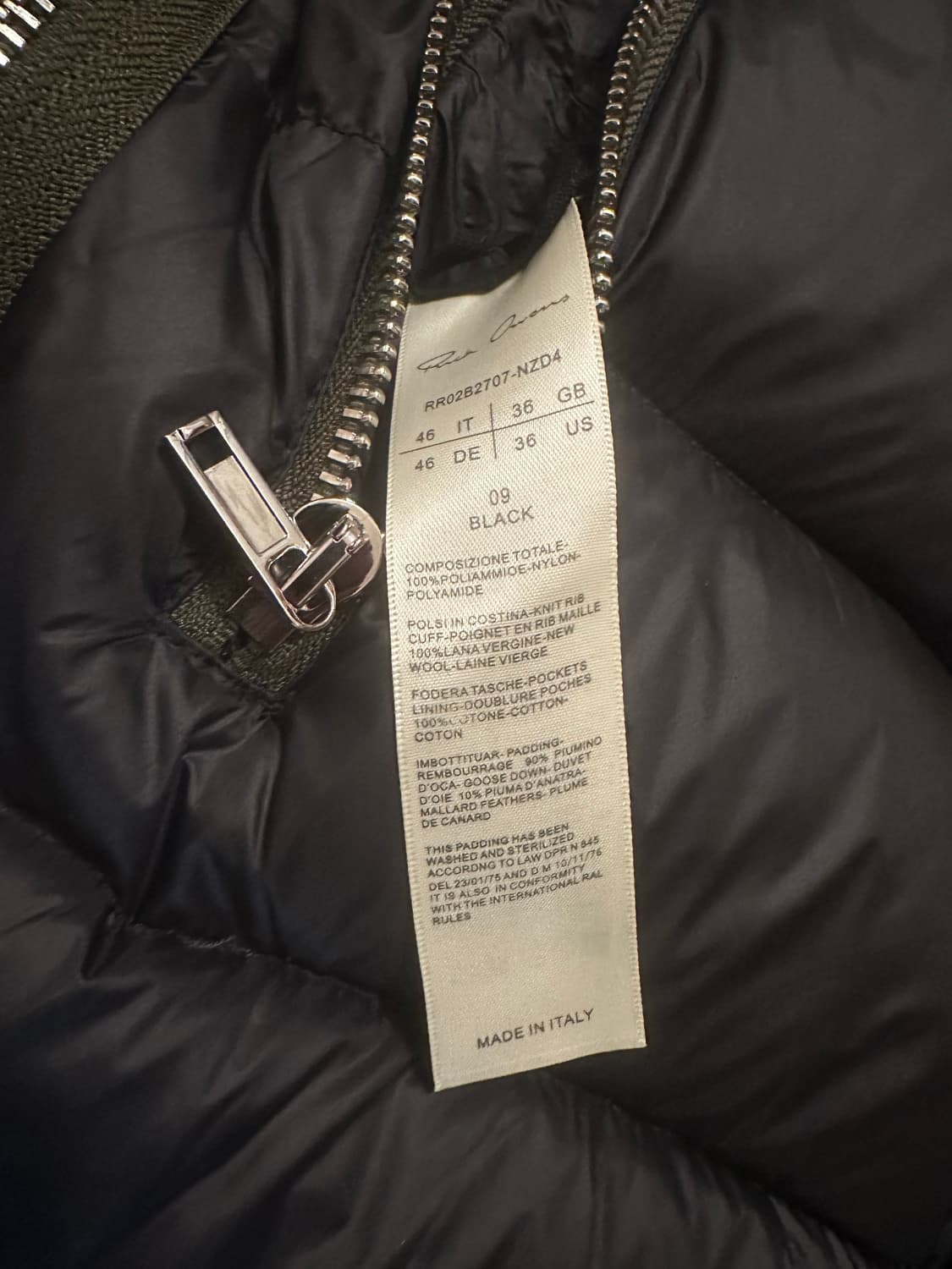 릭오웬스 김프 사이즈 46 상품이미지2