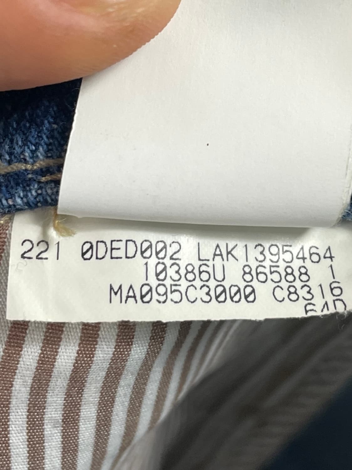 부르넬로 쿠치넬리 루즈핏 데님팬츠 (onp.67) 상품이미지9