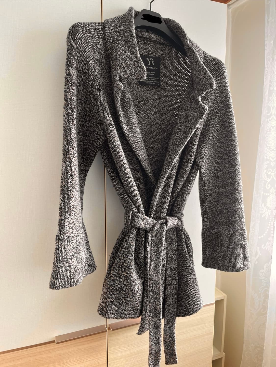 Y’s 요지야마모토 니트 자켓 상품이미지1