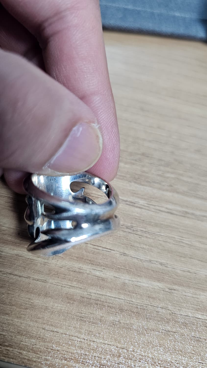 조실버 새싹 링 (big) 은 반지 19호 상품이미지5