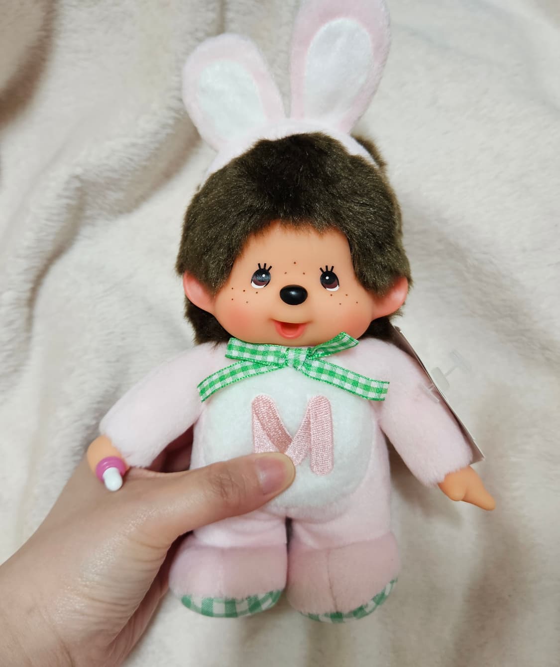 오늘만 수수료❌️)고전 토끼 보넷 몬치치 인형 상품이미지1