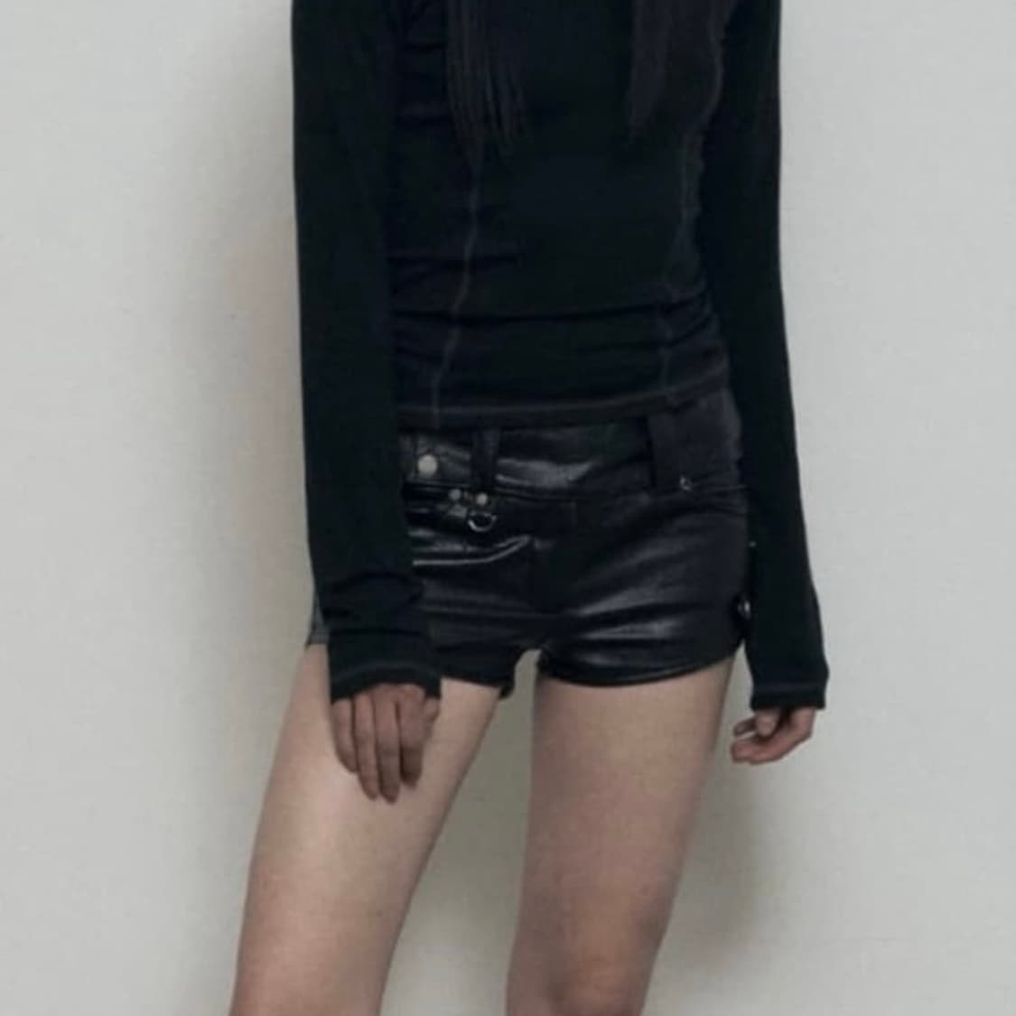 보헤미안서울 모터사이클 레더 쇼츠 숏팬츠 반바지 구해요!! 상품이미지2