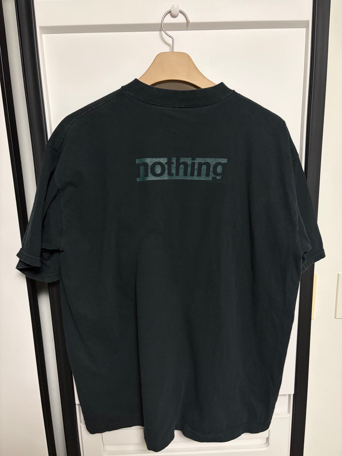 [XL] 90s 빈티지 NIN 밴드티 nothing made in usa 상품이미지2